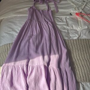 Purple dress